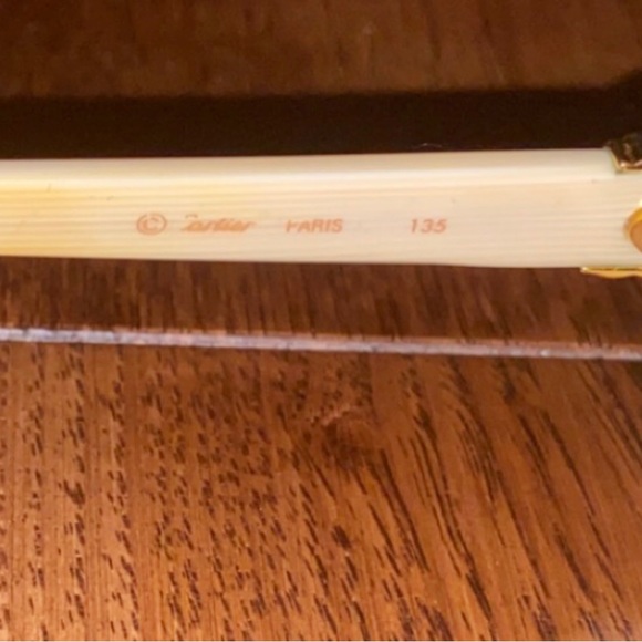 ‼️ 100% AUTHENTIC VINTAGE tan COACH sunglasses with gold accents. LIKE NEW‼️ - Picture 6 of 7